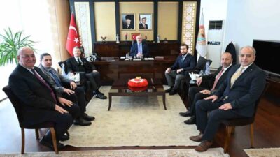 Denizli Organize Sanayi Bölgesi yönetimi, yeni göreve başlayan Vali Yavuz