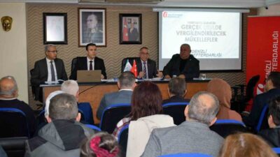 Denizli Defterdarlığı ile Denizli Esnaf ve Sanatkârlar Odası iş birliğinde,