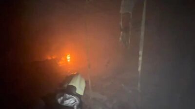 Hatay’da depremde evi yıkılan Ali Kaba ve ailesinin yaşadıkları yeni