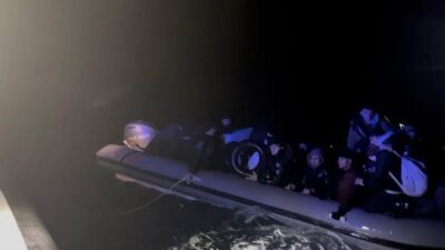 Aydın’ın Didim ilçesi açıklarında Yunanistan unsurları tarafından Türk karasularına geri