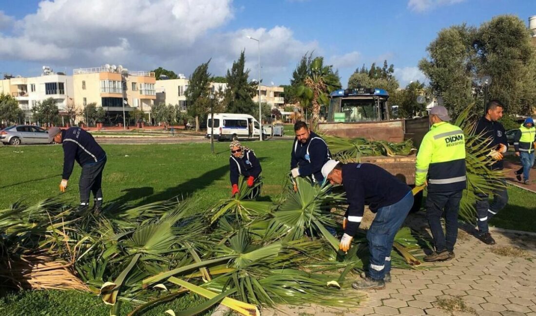 Didim Belediyesi, kent estetiğini korumak ve halkın daha yeşil, daha