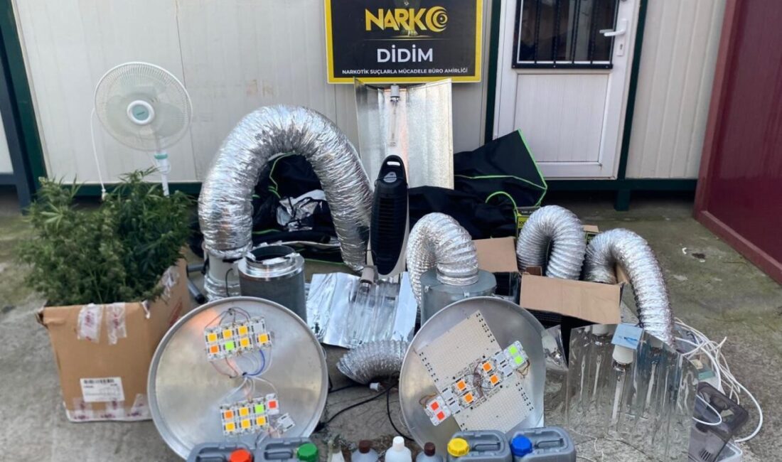 Aydın’ın Didim ilçesinde uyuşturucu madde ticaretinin ve kullanımının önlenmesine yönelik