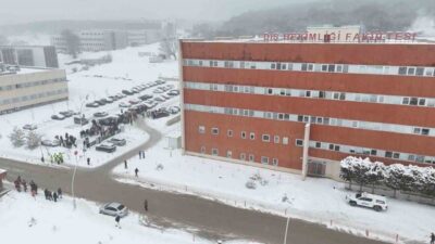 Bolu Abant İzzet Baysal Üniversitesi Diş Hekimliği Fakültesi’nde yangın tatbikatı