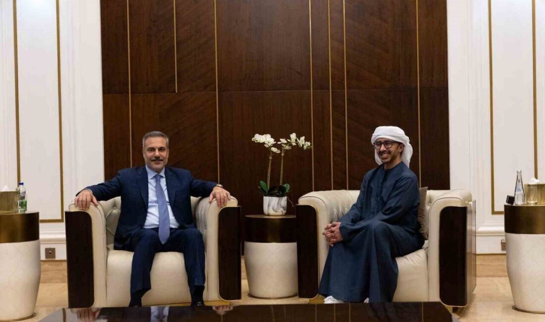 Dışişleri Bakanı Hakan Fidan, resmi ziyaret kapsamında geldiği Birleşik Arap