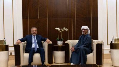 Dışişleri Bakanı Hakan Fidan, resmi ziyaret kapsamında geldiği Birleşik Arap