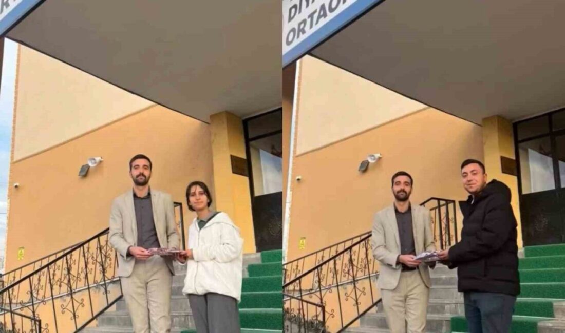 Ağrı’nın Diyadin ilçesinde bulunan Diyadin İmam Hatip Ortaokulu’nda gerçekleştirilen anlamlı