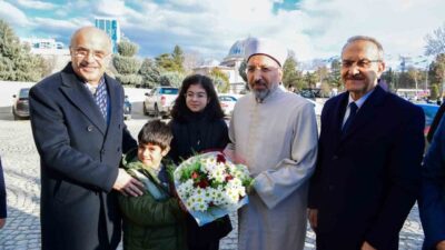 Mirac Kandili münasebetiyle bir dizi ziyaret ve programlara katılmak üzere