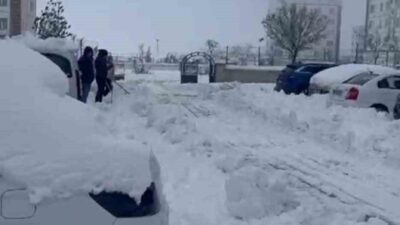 Diyarbakır’ın Yenişehir ilçesine bağlı Üçkuyu TOKİ konutlarında, etkisini 2 gündür