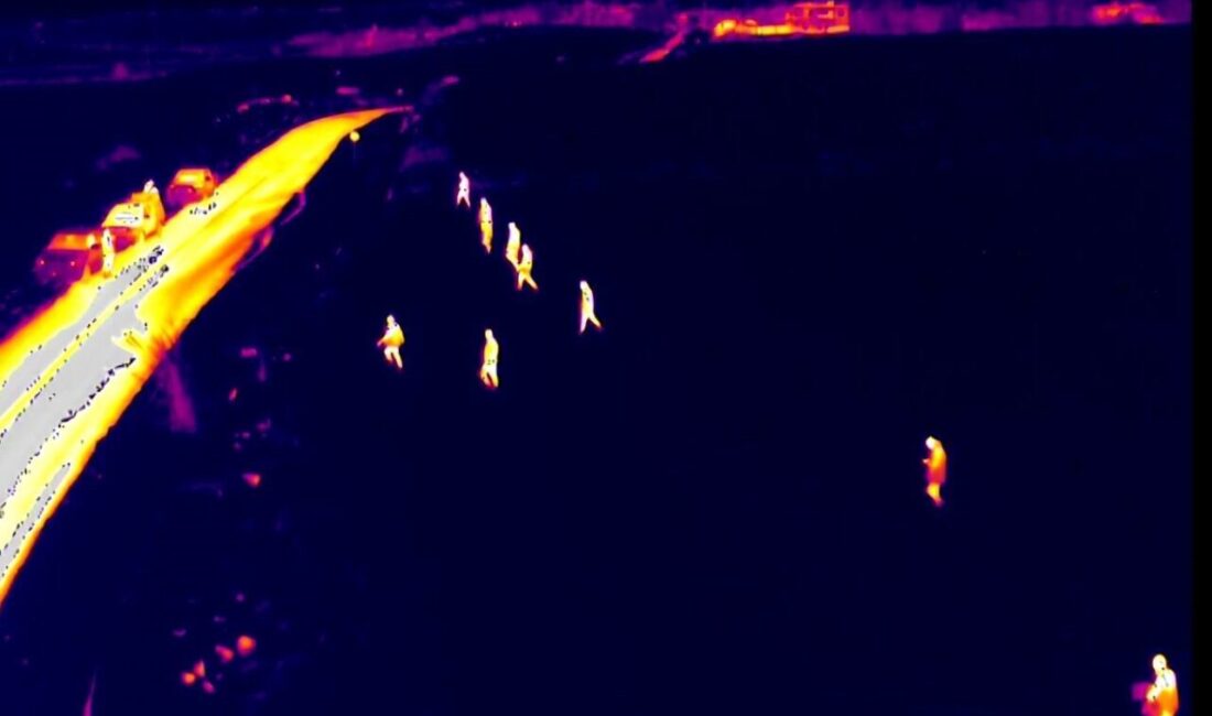 Diyarbakır’ın Çınar ilçesinde kayıp şizofreni hastası kadın, termal ve dron