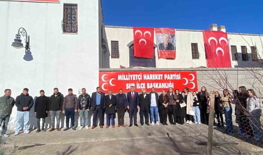 Diyarbakır’da Milliyetçi Hareket Partisi Sur İlçe Başkanlığı, “Terörsüz Türkiye”ye tam