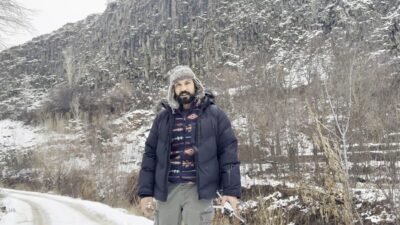 İstanbul’dan Sivas’a giden bir vatandaş, soğuk hava nedeniyle tamamen donan