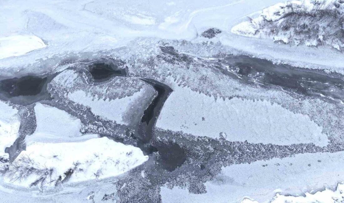 Hava sıcaklığının gece eksi 20 dereceye kadar düştüğü Muş’ta Karasu