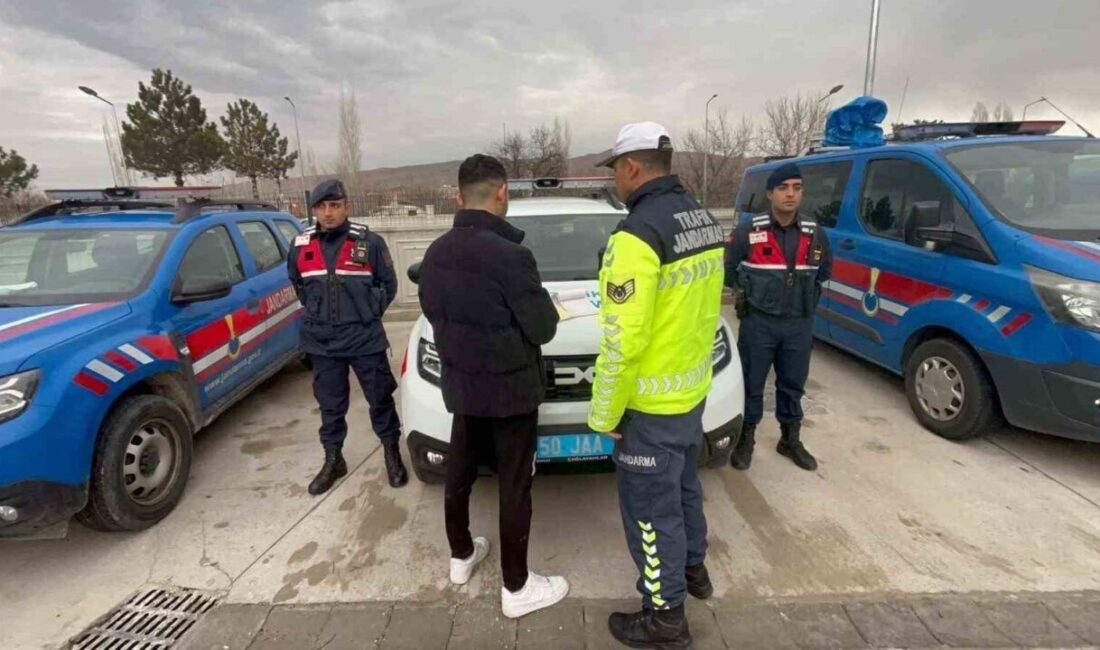 Nevşehir’de aracıyla dift yapan sürücü görüntüleri sosyal medyada paylaşınca cezadan