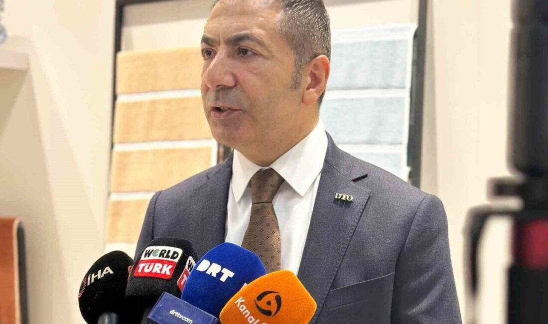 Denizli Ticaret Odası (DTO) Başkanı Uğur Erdoğan, Heimtextil 2026 Ev