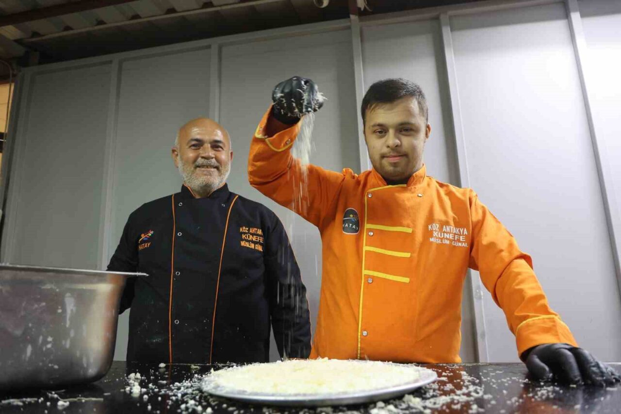 HATAY (İHA) – Hatay’da yaşayan down sendromlu Mehmet Doğru, 6