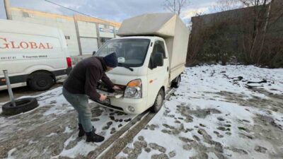 DÜZCE (İHA) – Düzce’de hava sıcaklığının sıfırın altında 10 dereceye