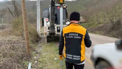 DÜZCE (İHA) – Düzce İl Özel İdaresi Yol ve Ulaşım