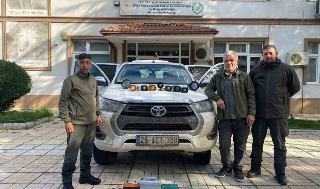 Düzce Doğa Koruma ve Milli Parklar Müdürlüğü, 2025 yılı boyunca