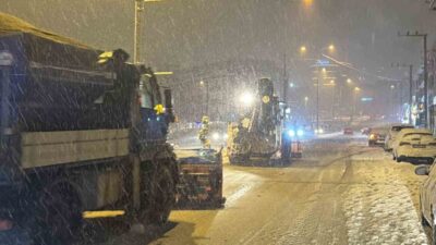 Düzce’nin yüksek kesimlerinde kar kalınlığı 10 santimetreye ulaştı. Düzce’nin yüksek