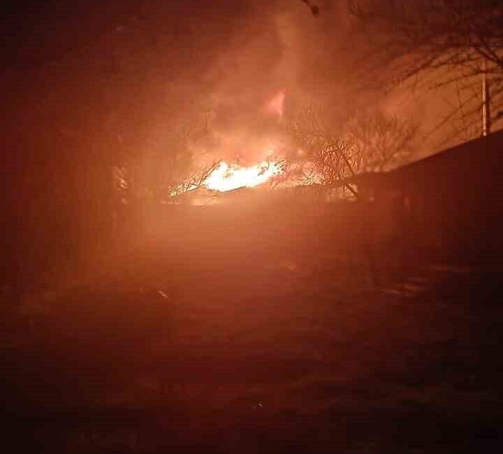 Edirne’nin Havsa ilçesine bağlı Naipyusuf köyünde akşam saatlerinde çıkan yangın