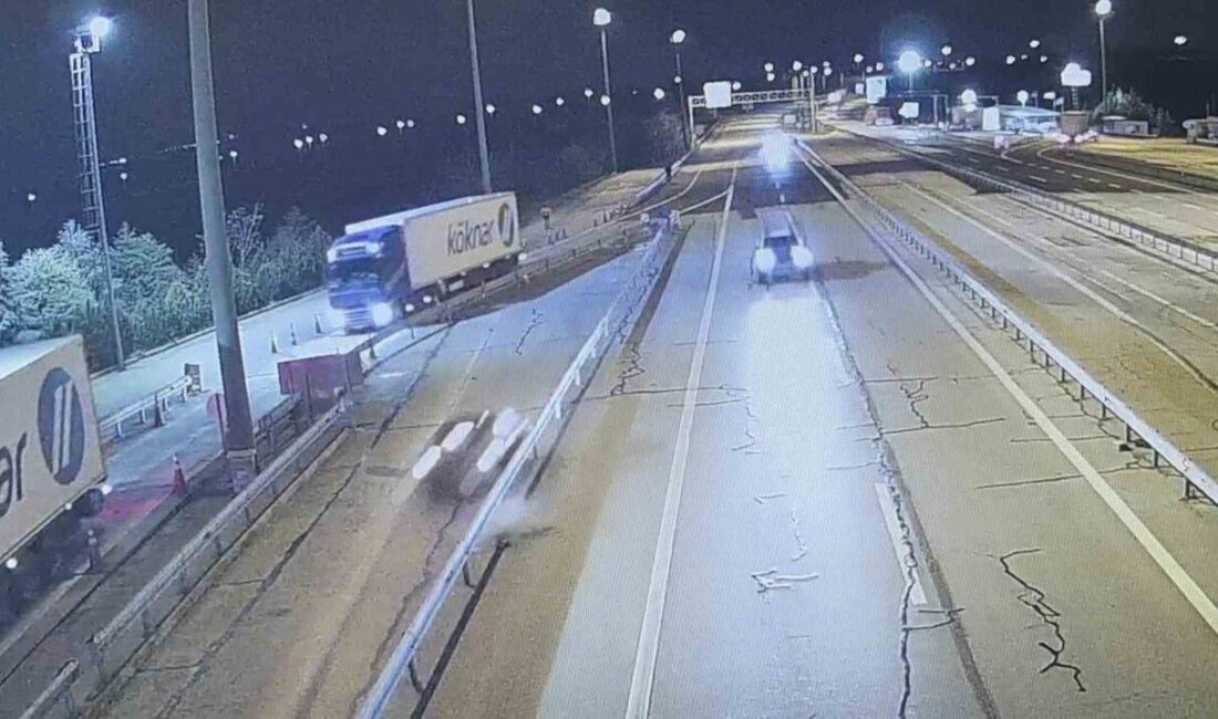 Edirne’de otoyolda ters yöne giren alkollü sürücü, faciaya davetiye çıkardı.