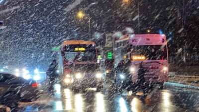 Balkanlar üzerinden gelen soğuk hava dalgasının etkisi altına giren Edirne’de