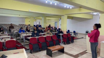 Balıkesir Üniversitesi Edremit Meslek Yüksekokulu’nda (MYO) öğrencilere yönelik hijyen eğitimi