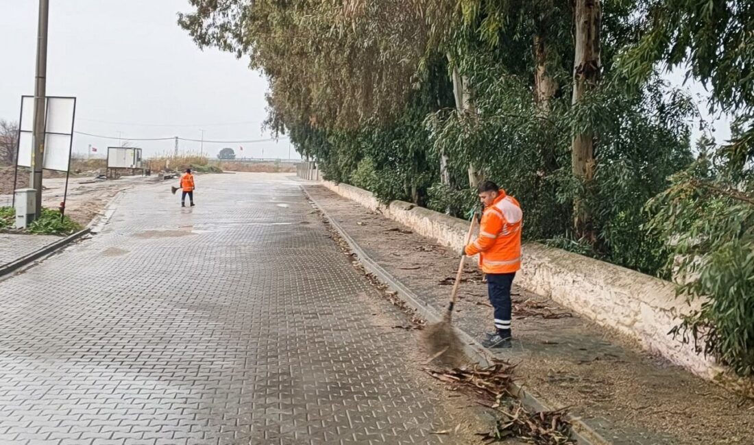 Aydın’da etkili olan yağışlarda vatandaşın mağdur olmaması için Efeler Belediyesi