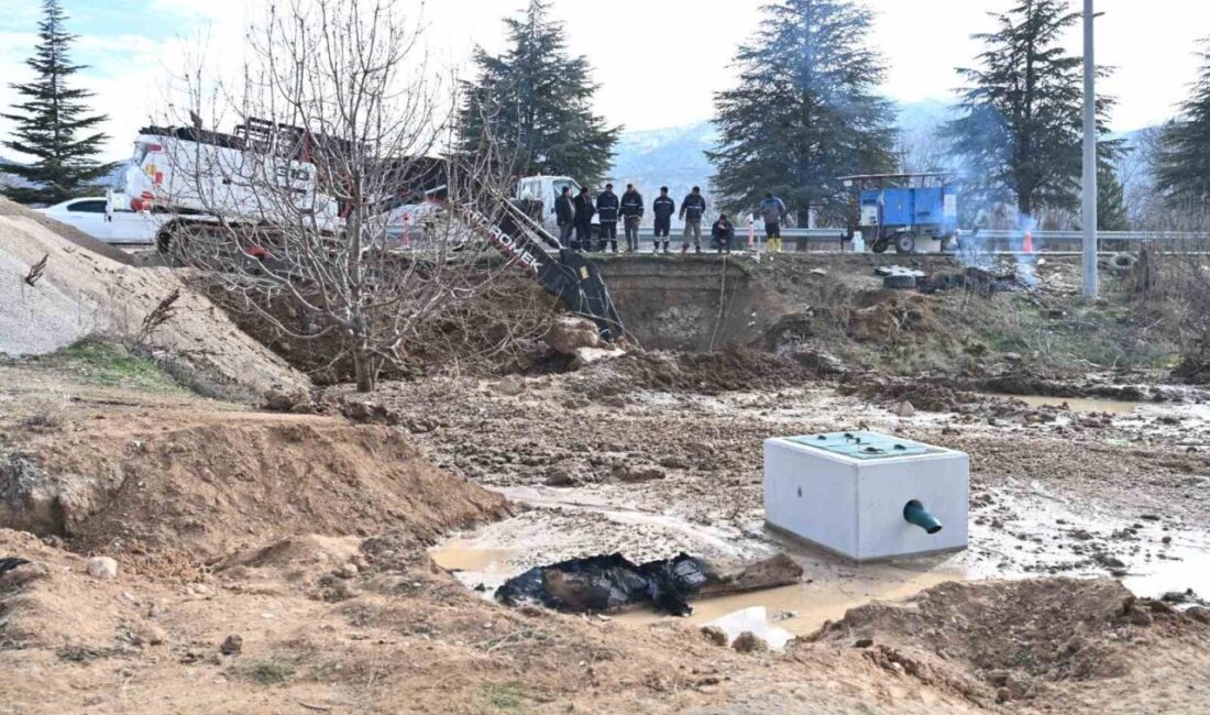 Isparta’nın içme suyu ihtiyacının önemli bir bölümünü karşılayan Eğirdir’den gelen