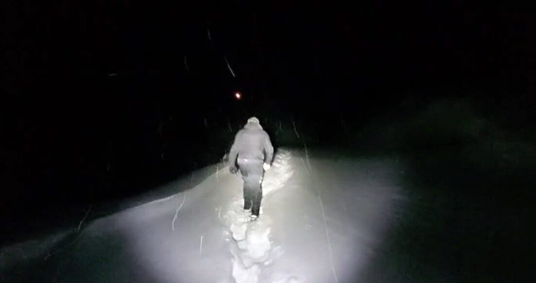 Tunceli’de ekipler, yoğun sis, kar ve zorlu arazi şartlarında 3