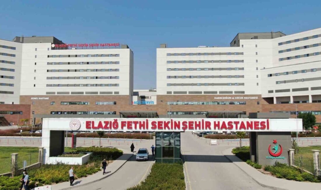 Elazığ Fethi Sekin Şehir Hastanesi’nde 2025 yılında 2 milyon 810