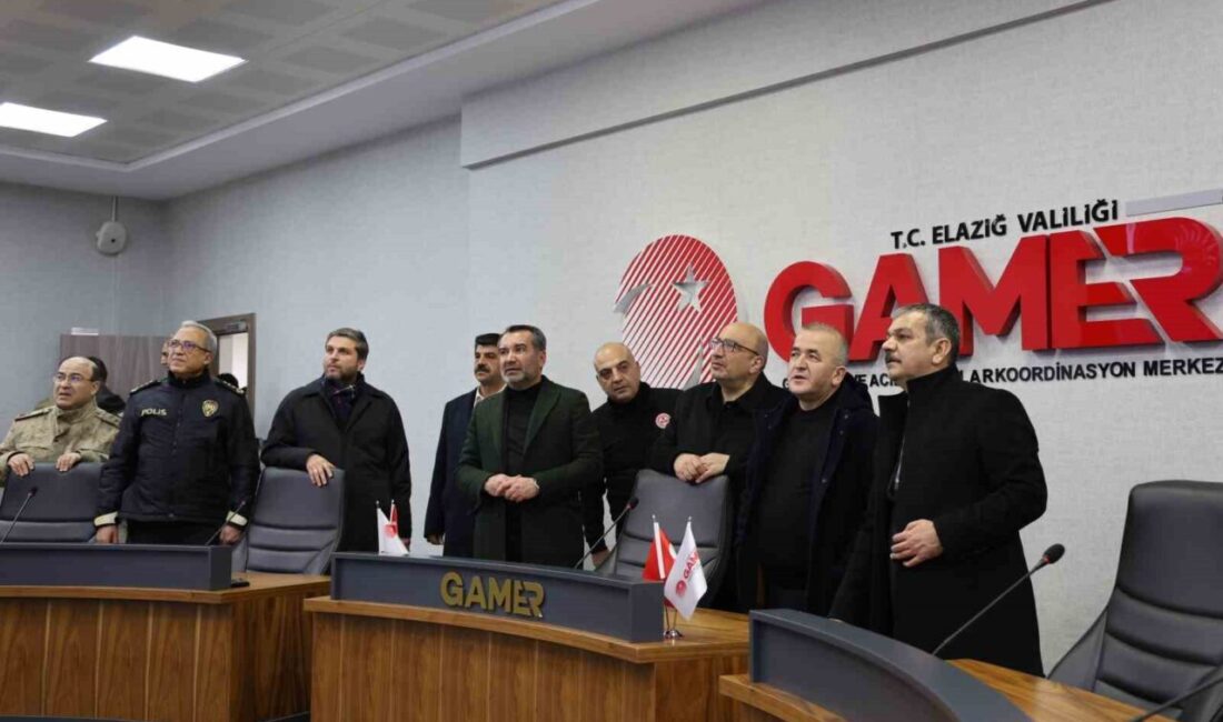 Elazığ İl Protokolü, GAMER’i ziyaret ederek yılbaşı gecesi için alınan