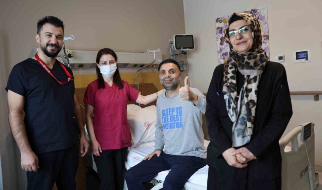 Elazığ’da 45 yaşındaki hasta, göğüs şikayetiyle bilinci kapalı halde geldiği