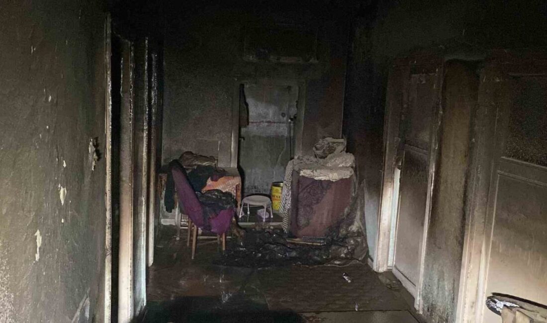 Elazığ’da tek katlı evde çıkan yangında dumandan zehirlenen 17 yaşındaki