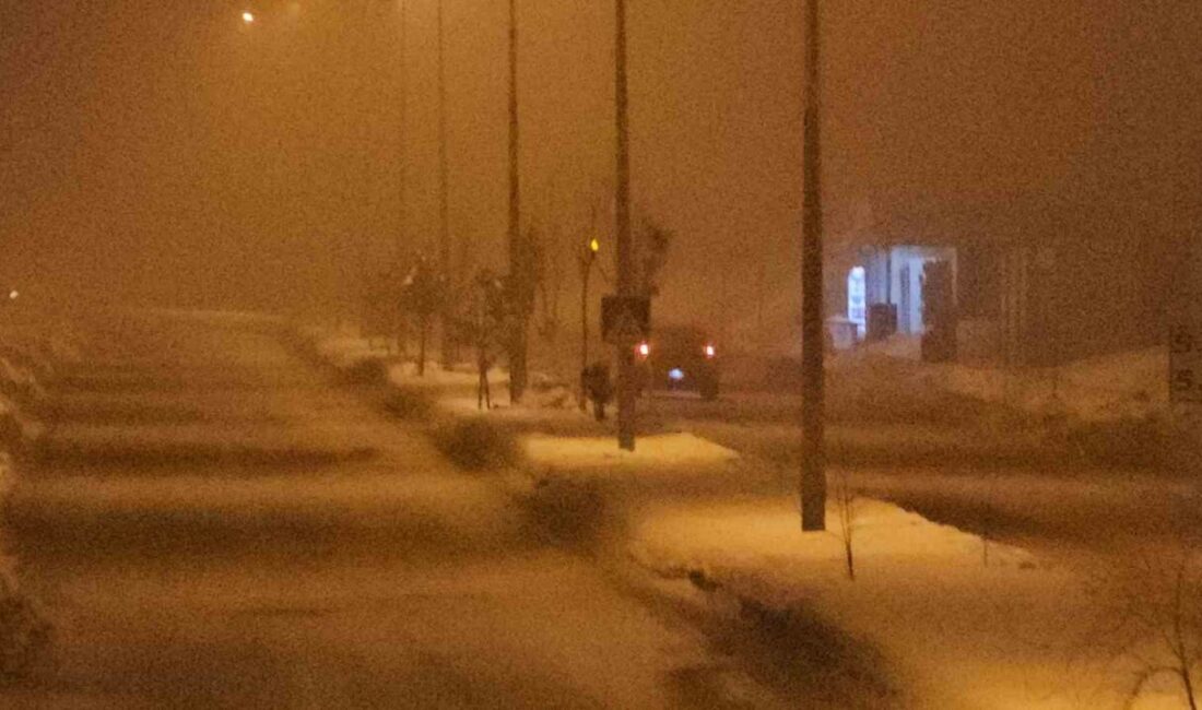 Elazığ’da gece saatlerinde yoğun sis etkili olurken, görüş mesafesi de
