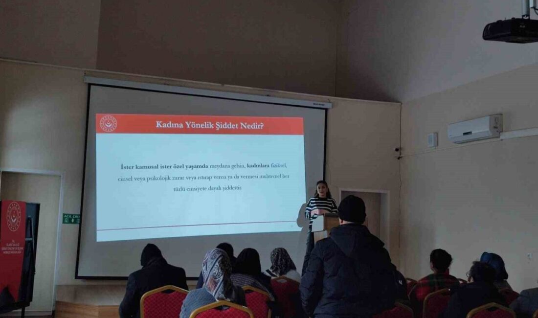 Elazığ’da kadına yönelik şiddetle mücadele kapsamında Güneykent Çocuk Evleri Sitesi