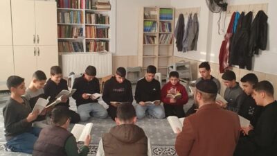 Elazığ’ın Karakoçan ilçesinde Kur’an kursunda kalan öğrencilere yönelik ara dönem