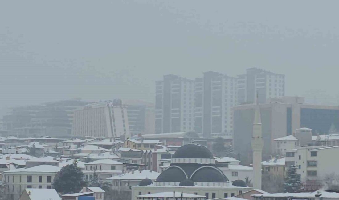 Elazığ’ın yüksek kesimlerinde sis etkili oldu, görüş mesafesi yer yer