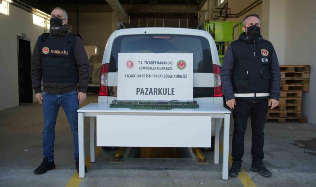 Yunanistan’a açılan Pazarkule Sınır Kapısı’nda bir otomobilin stepne boşluğunda ele