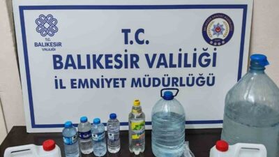Erdek İlçe Emniyet Müdürlüğü ekipleri tarafından yapılan kaçakçılık operasyonunda 23