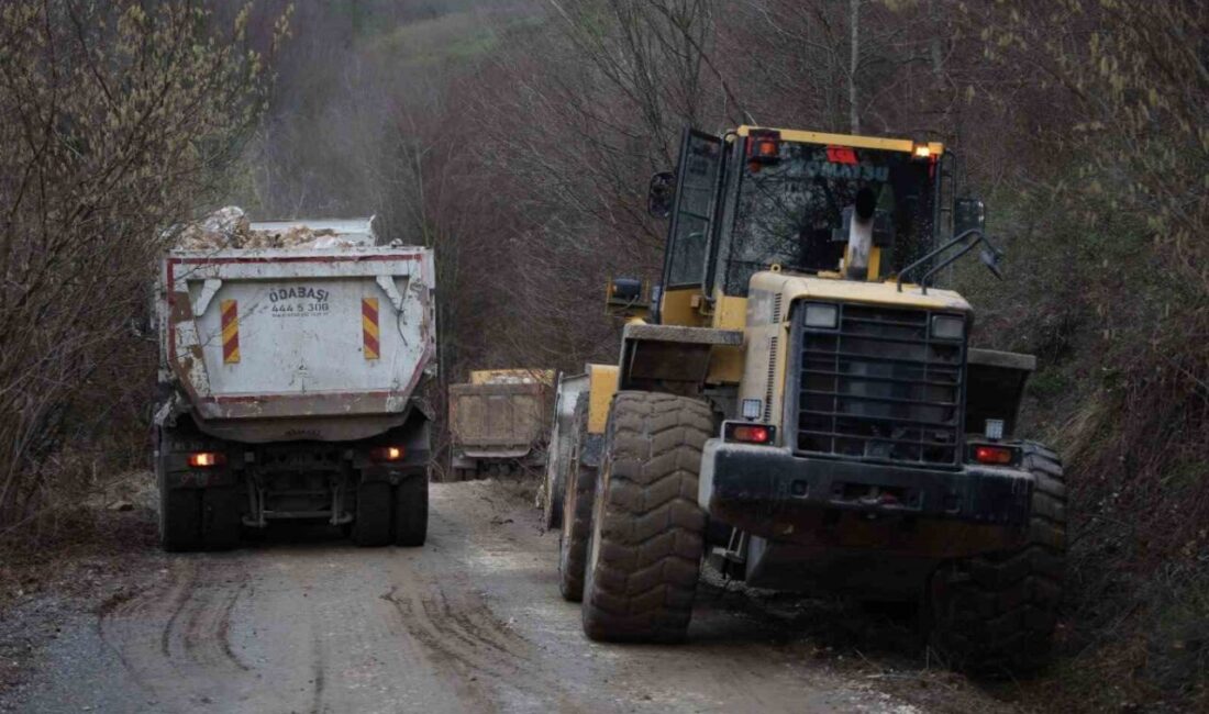 DÜZCE (İHA) – Düzce İl Özel İdaresi Yol ve Ulaşım