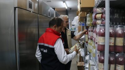 Erzincan’da 2025 yılı boyunca 2 bin 605 gıda işletmesinde 6
