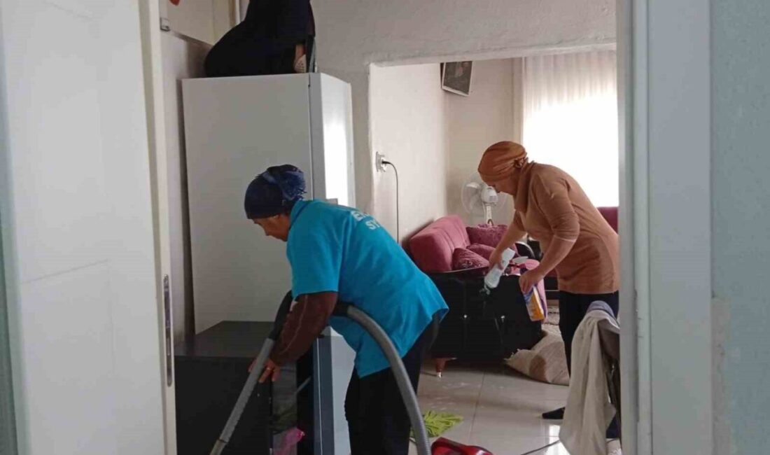 Hatay’ın Erzin ilçesinde kaymakamlık tarafından hayata geçirilen “Yaşlı ve engelli