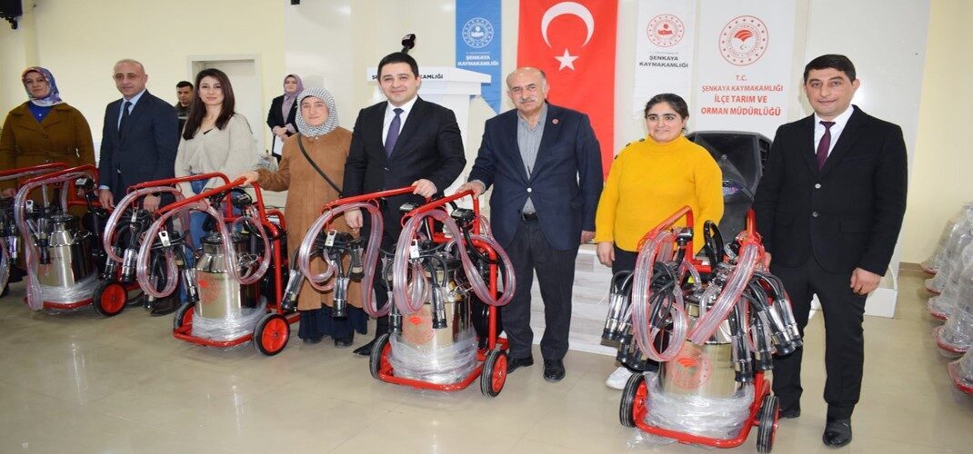 Erzurum’da elde edilen sütün daha sağlıklı şartlarda tüketiciye ulaşması için