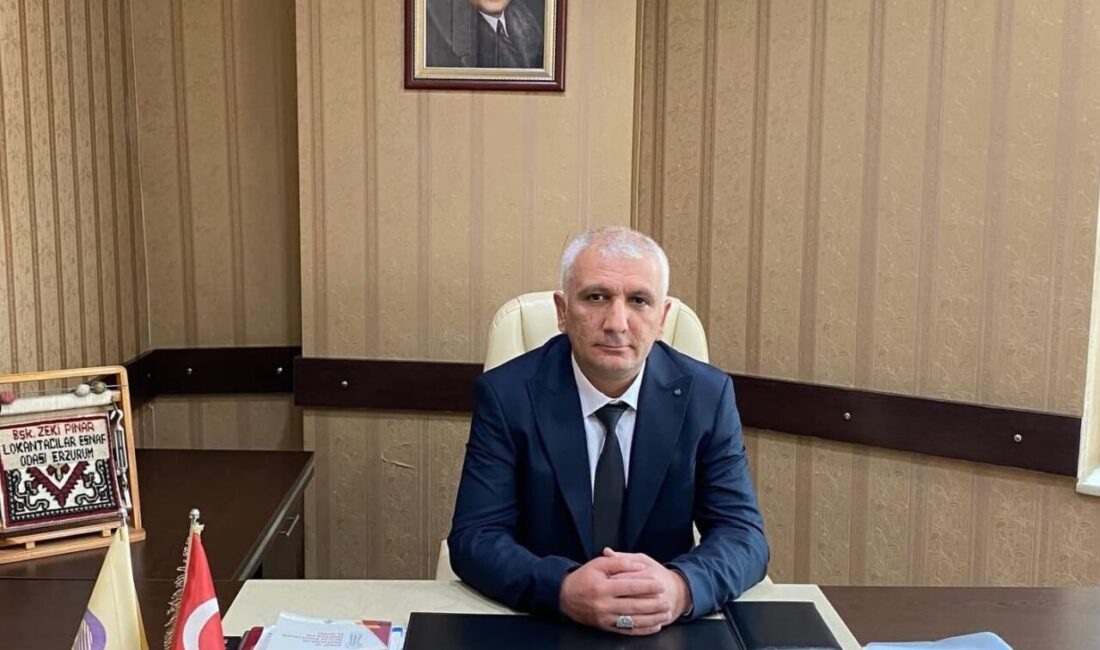 Erzurum Lokantacılar Esnaf ve Sanatkârlar Odası’nda yıllardır üyelerine hizmet eden