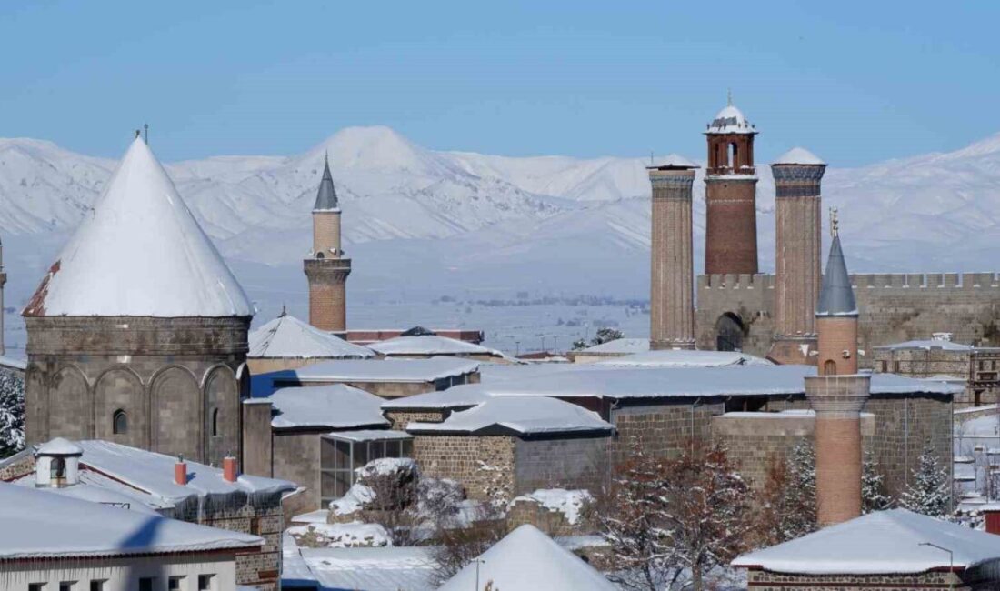 Erzurum Valiliği, yoğun kar yağışı ile birlikte soğuk hava, don