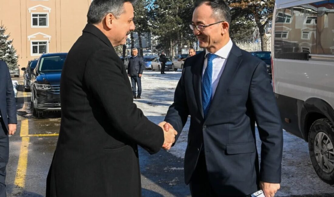 Çin Halk Cumhuriyeti Ankara Büyükelçisi Sayın Jiang Xuebin, Erzurum Valisi