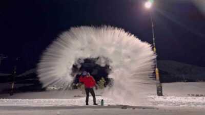 Erzurum’da havaların soğuması ile birlikte sosyal medyada yeni bir akım