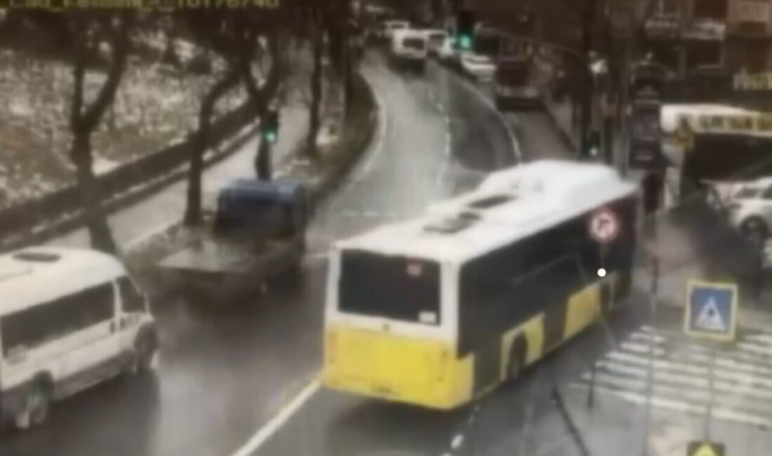 Esenler’de gaz pedalı takılı kaldığı iddia edilen ve içinde yolcuların