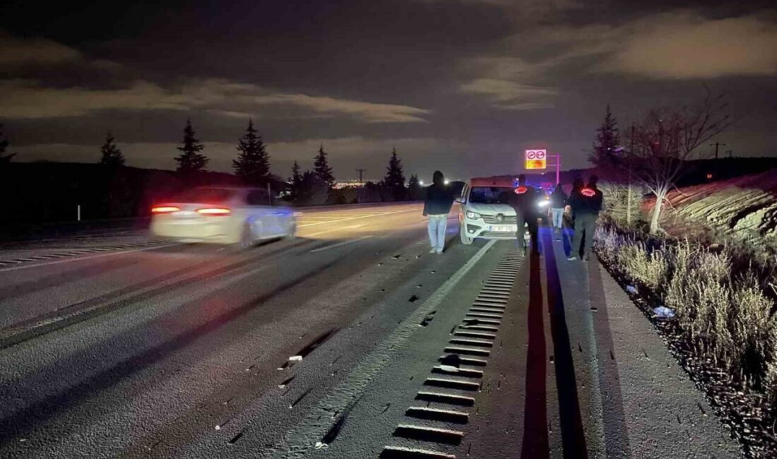 Konya’da kocasıyla araç içerisinde tartıştıktan sonra araçtan inerek yolun karşısına